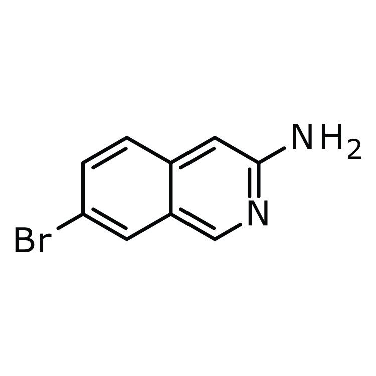 Structure of 1192815-02-3 | 3-Amino-7-bromoisoquinoline