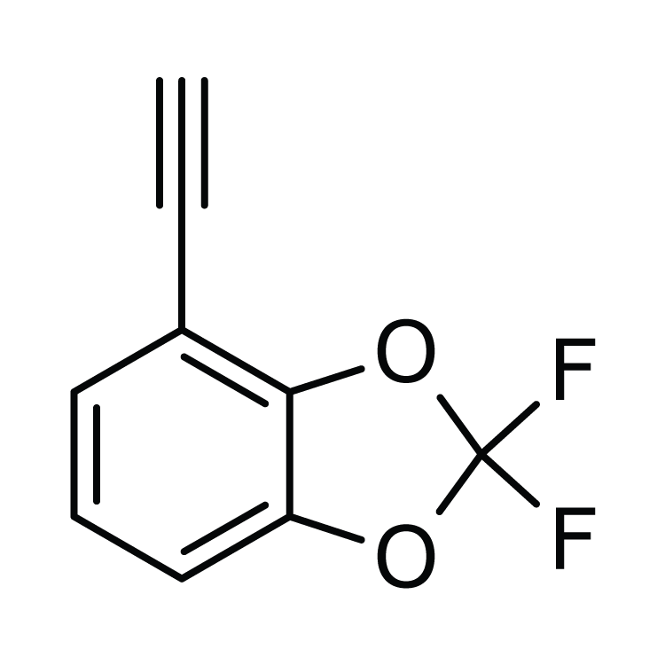 Structure of 1408074-62-3 | 4-Ethynyl-2,2-difluoro-1,3-benzodioxole