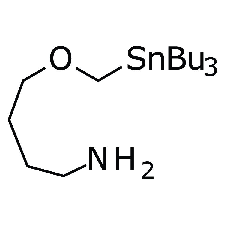 Structure of 1577233-75-0 | 4-[(Tributylstannyl)methoxy]-1-butanamine