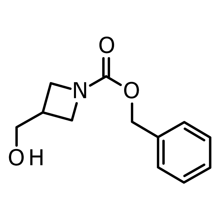 Structure of 618446-42-7 | 1-Cbz-3-(hydroxymethyl)azetidine