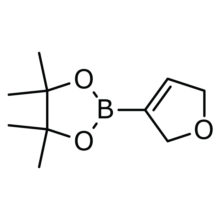 Structure of 212127-80-5 | 2-(2,5-Dihydro-3-furanyl)-4,4,5,5-tetramethyl-1,3,2-dioxaborolane
