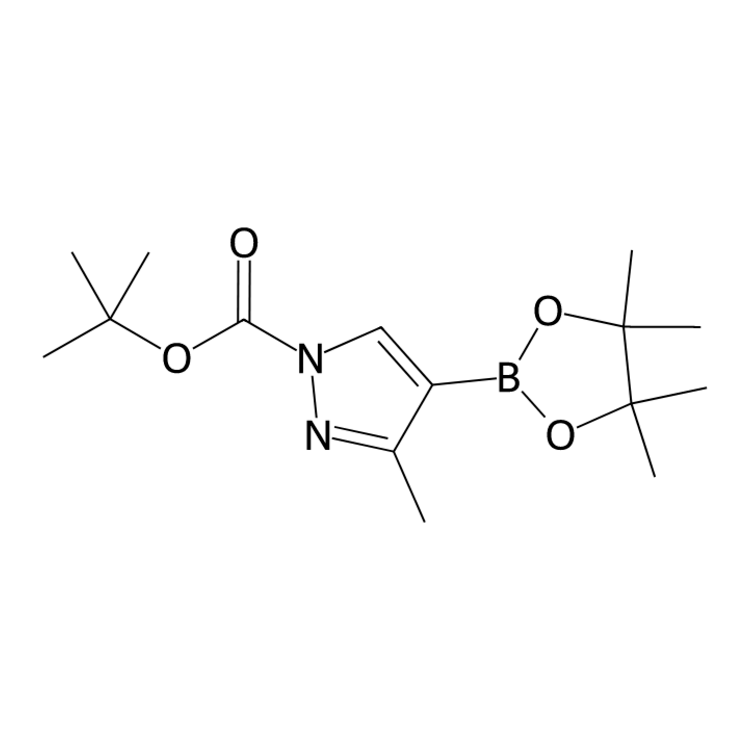 tert-butyl 3-methyl-4-(tetramethyl-1,3,2-dioxaborolan-2-yl)-1H-pyrazole-1-carboxylate