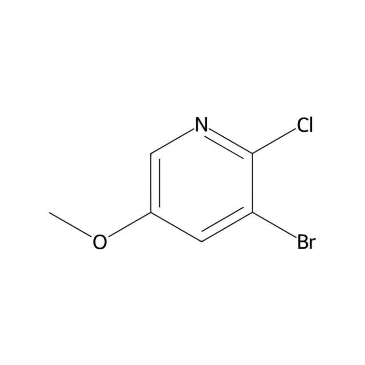 3-bromo-2-chloro-5-methoxypyridine