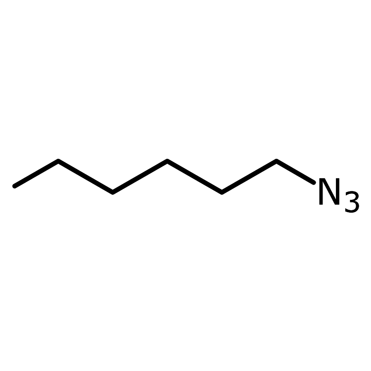 Structure of 6926-45-0 | Hexyl azide