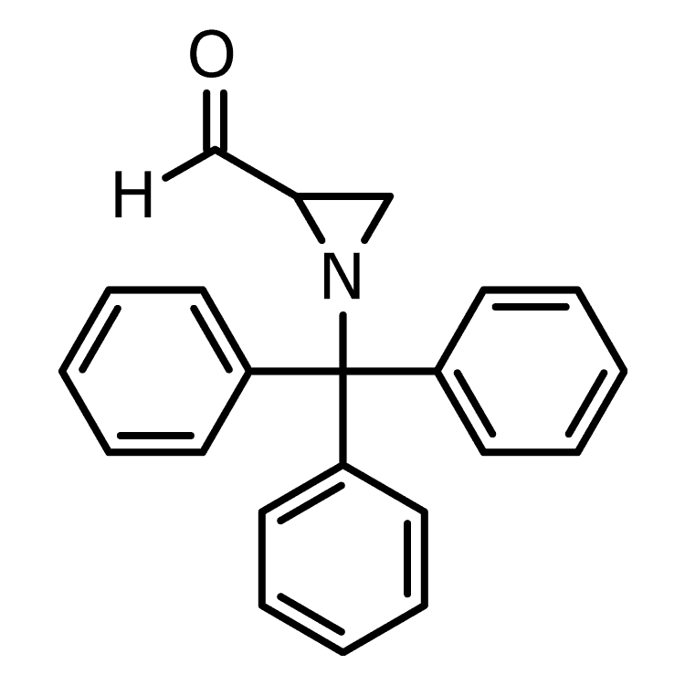 2-Formyl-1-trityl-aziridine