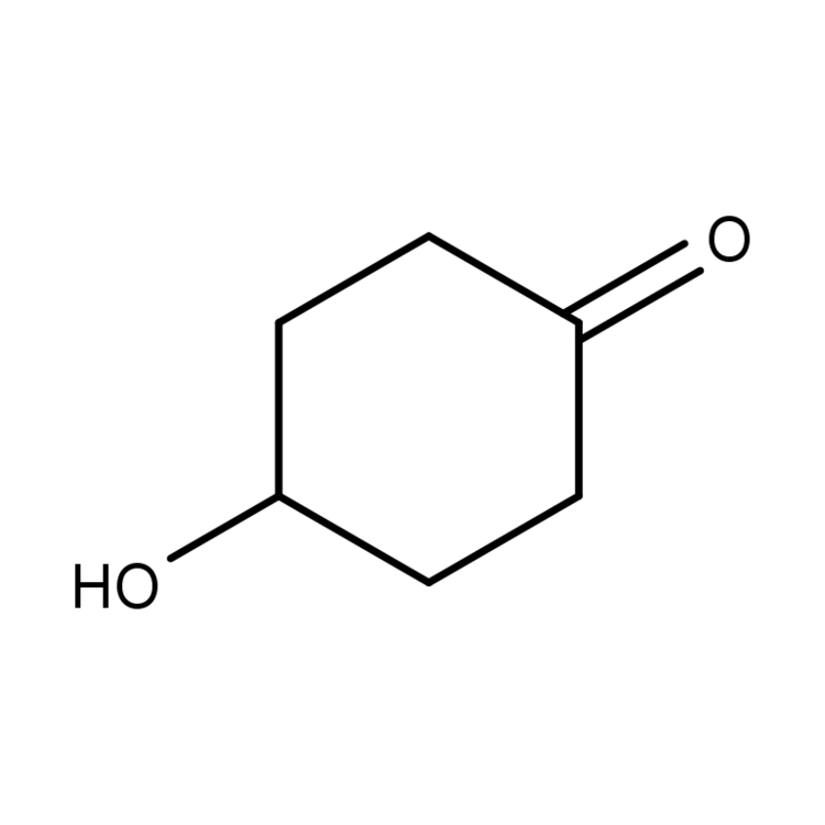 Structure of 13482-22-9 | 4-Hydroxycyclohexanon