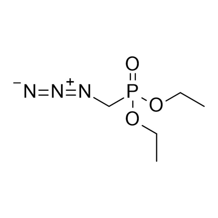 Structure of 17982-55-7 | Diethyl (azidomethyl)phosphonate