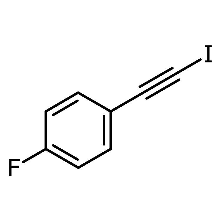 Structure of 1246224-43-0 | 4-Fluoro-(2-iodoethynyl)benzene