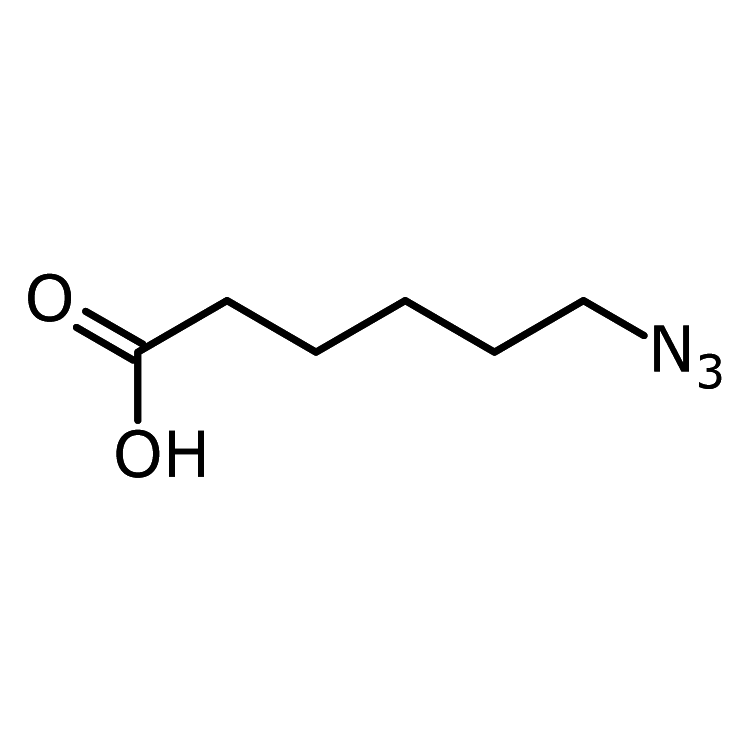 Structure of 79598-53-1 | 6-Azidohexanoic acid