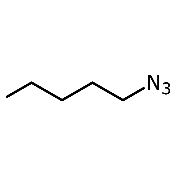 Structure of 26330-06-3 | 1-Azidopentane