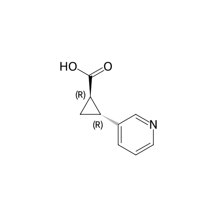 (1R,2R)-2-(pyridin-3-yl)cyclopropane-1-carboxylic acid