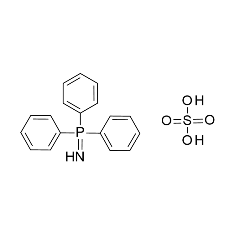 Structure of 117672-48-7 | Triphenylphosphineimine sulfate