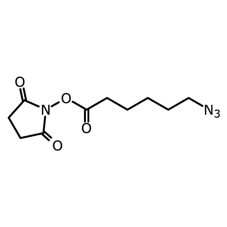 Structure of 866363-70-4 | 1-[(6-Azidohexanoyl)oxy]pyrrolidine-2,5-dione