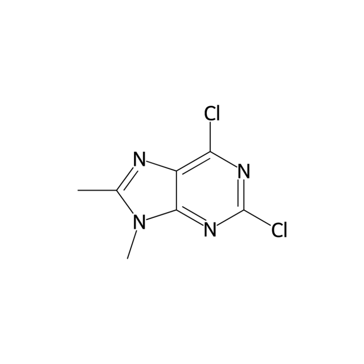 2,6-dichloro-8,9-dimethyl-9H-purine