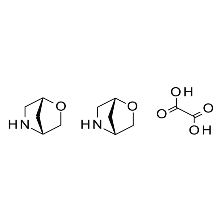 Structure of 1523530-74-6 | (1r,4r)-2-oxa-5-azabicyclo[2.2.1]heptane hemioxalate