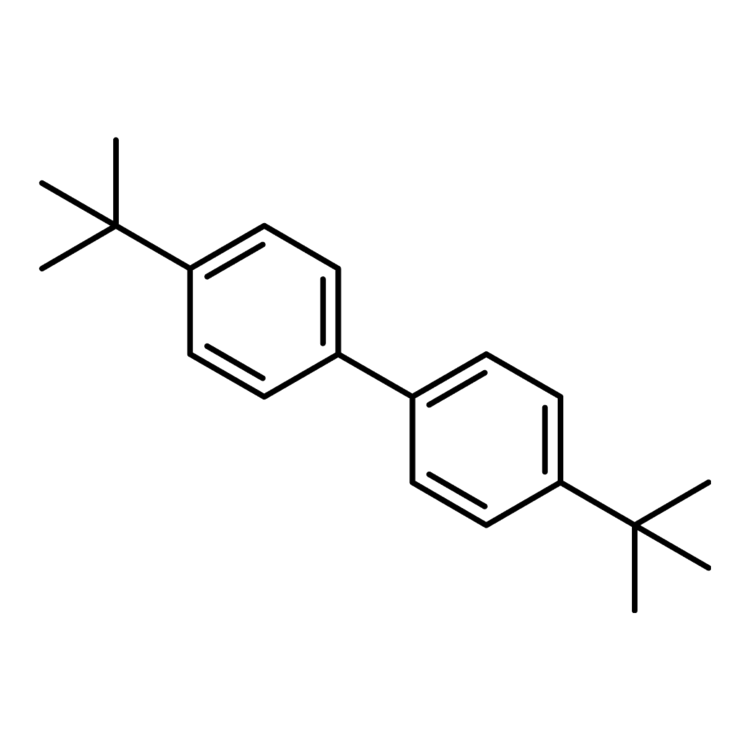 Structure of 1625-91-8 | 1-tert-butyl-4-(4-tert-butylphenyl)benzene