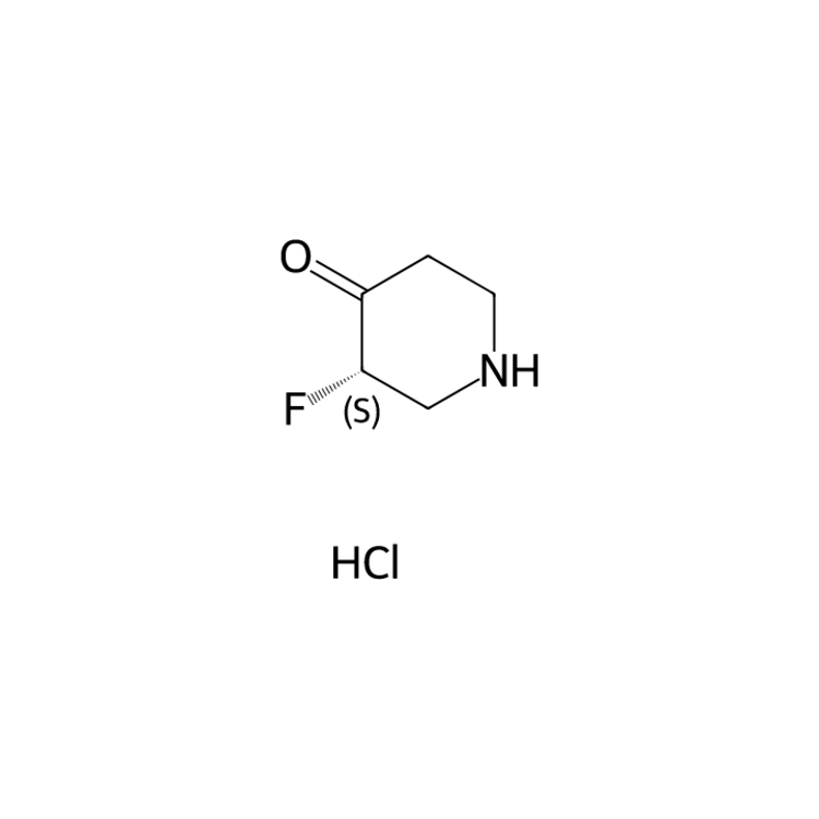 (3S)-3-fluoropiperidin-4-one;hydrochloride