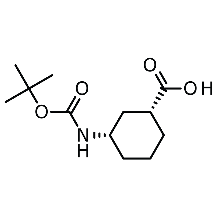 (1r,3s)-3-((tert-butoxycarbonyl)amino)cyclohexanecarboxylic acid