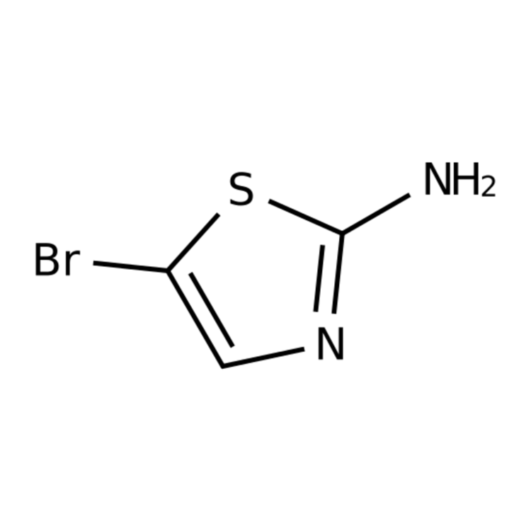 Structure of 3034-22-8 | 5-bromo-1,3-thiazol-2-amine