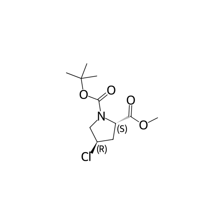 1-tert-butyl 2-methyl (2S,4R)-4-chloropyrrolidine-1,2-dicarboxylate