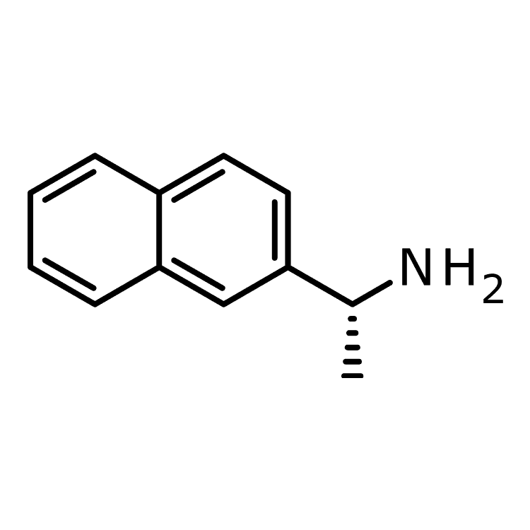 Structure of 3906-16-9 | (1R)-1-(naphthalen-2-yl)ethan-1-amine