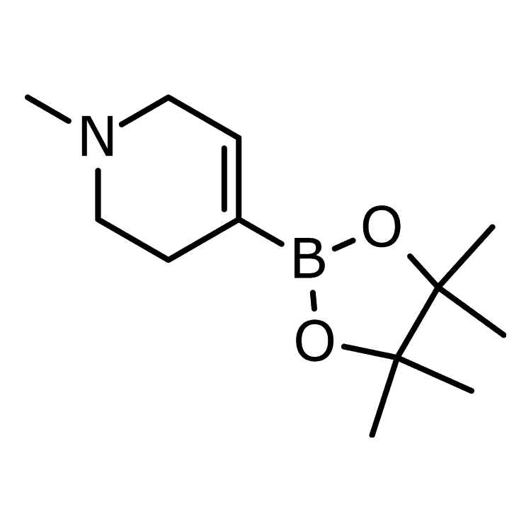 Structure of 454482-11-2 | 1-Methyl-4-(tetramethyl-1,3,2-dioxaborolan-2-yl)-1,2,3,6-tetrahydropyridine