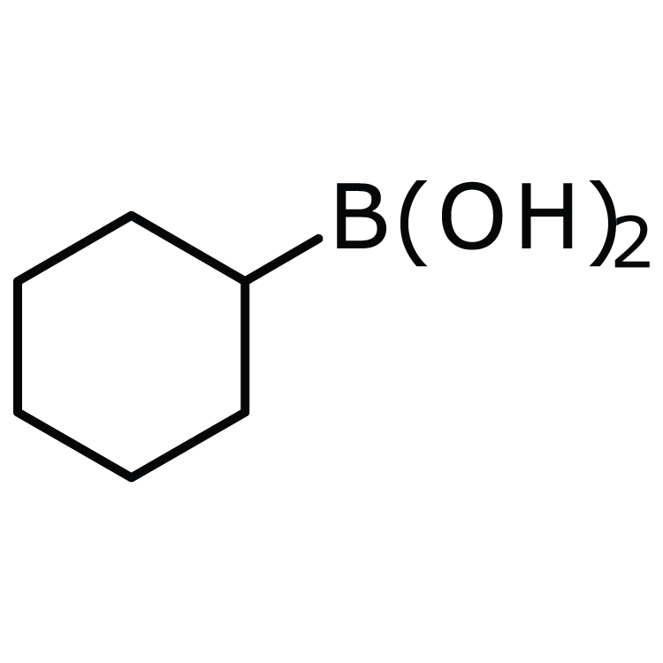 Structure of 4441-56-9 | Cyclohexylboronic acid