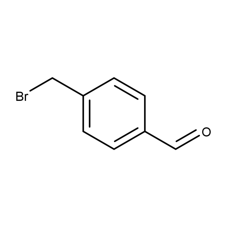 Structure of 51359-78-5 | 4-(Bromomethyl)benzaldehyde
