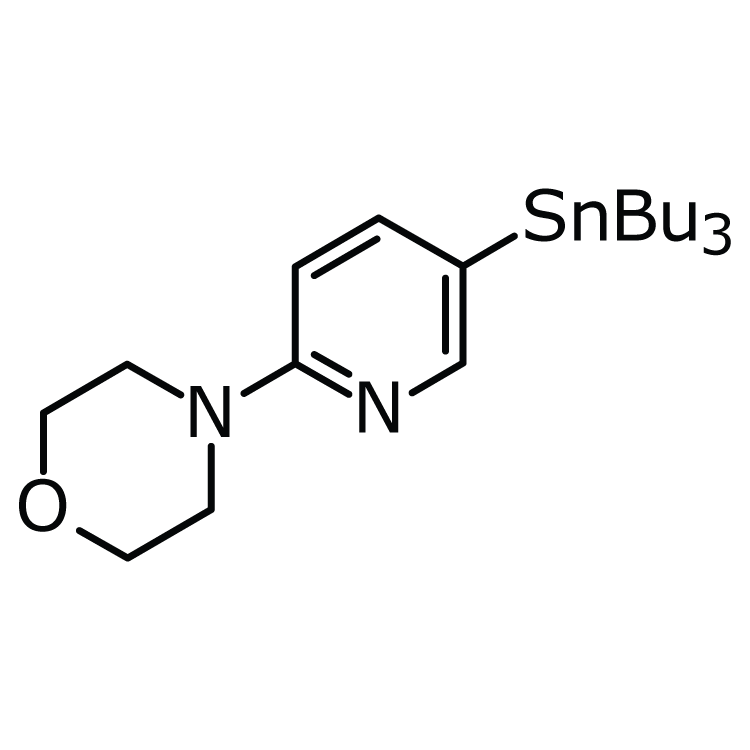Structure of 223556-07-8 | 2-Morpholino-5-(tributylstannyl)pyridine