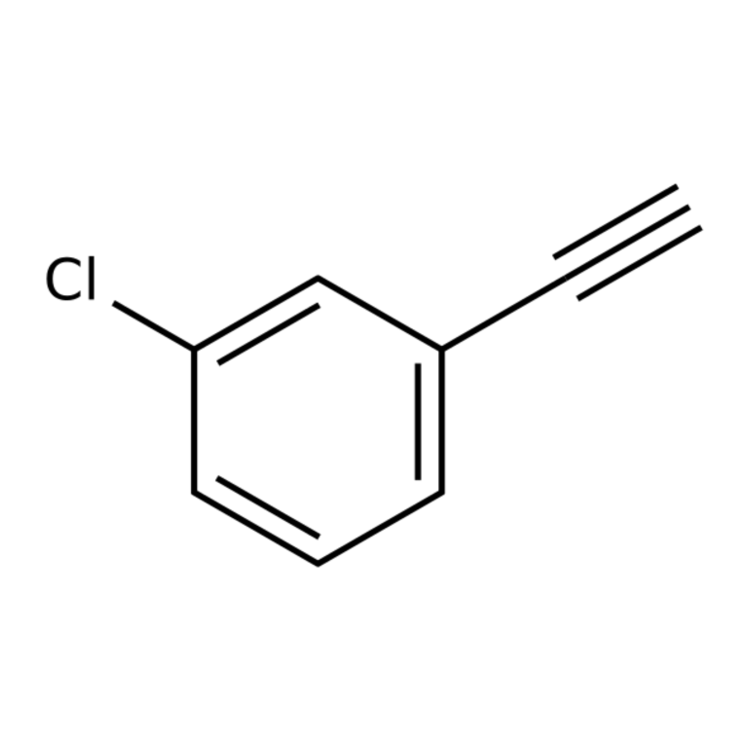 Structure of 766-83-6 | 1-chloro-3-ethynylbenzene