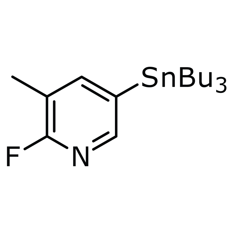 2-Fluoro-3-methyl-5-(tributylstannyl)pyridine