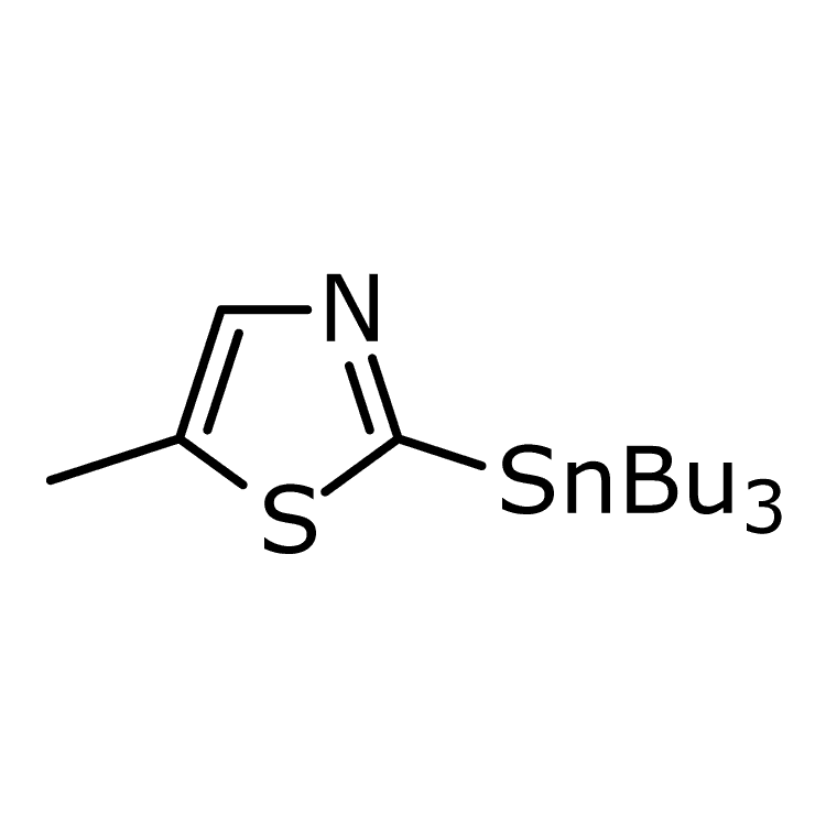 Structure of 848613-91-2 | 5-Methyl-2-(tributylstannyl)thiazole