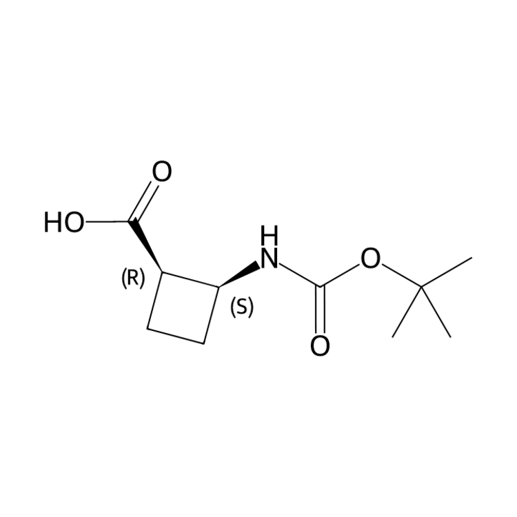 (1R,2S)-2-{[(tert-butoxy)carbonyl]amino}cyclobutane-1-carboxylic acid