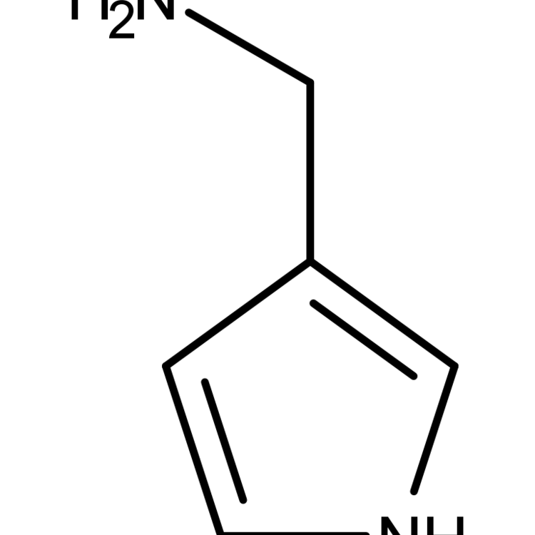 Structure of 888473-50-5 | (1H-Pyrrol-3-yl)methanamine