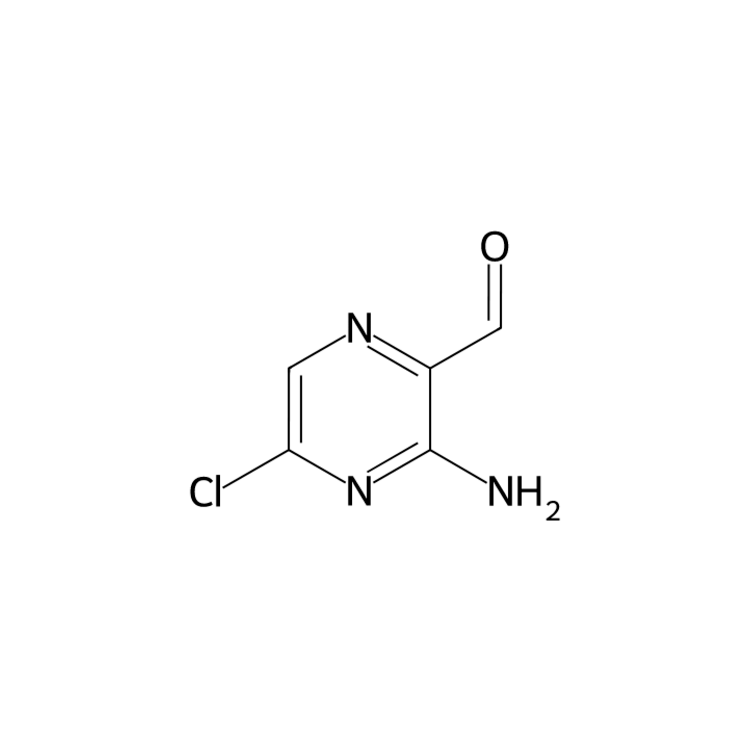 3-amino-5-chloropyrazine-2-carbaldehyde