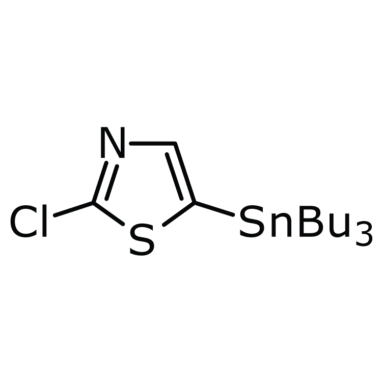 Structure of 889672-73-5 | 2-Chloro-5-(tributylstannyl)thiazole