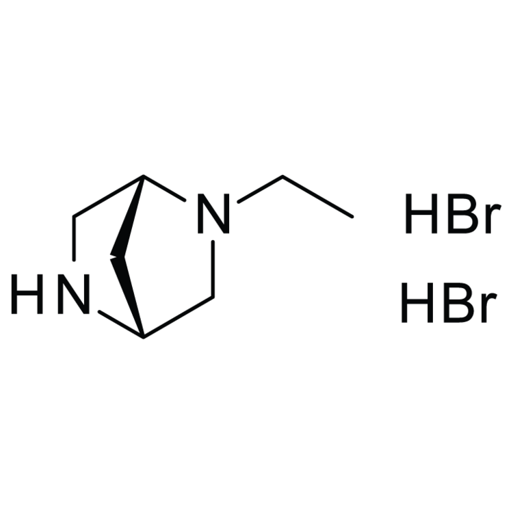 Structure of 1788036-26-9 | (1R,4R)-2-ethyl-2,5-diazabicyclo[2.2.1]heptane dihydrobromide
