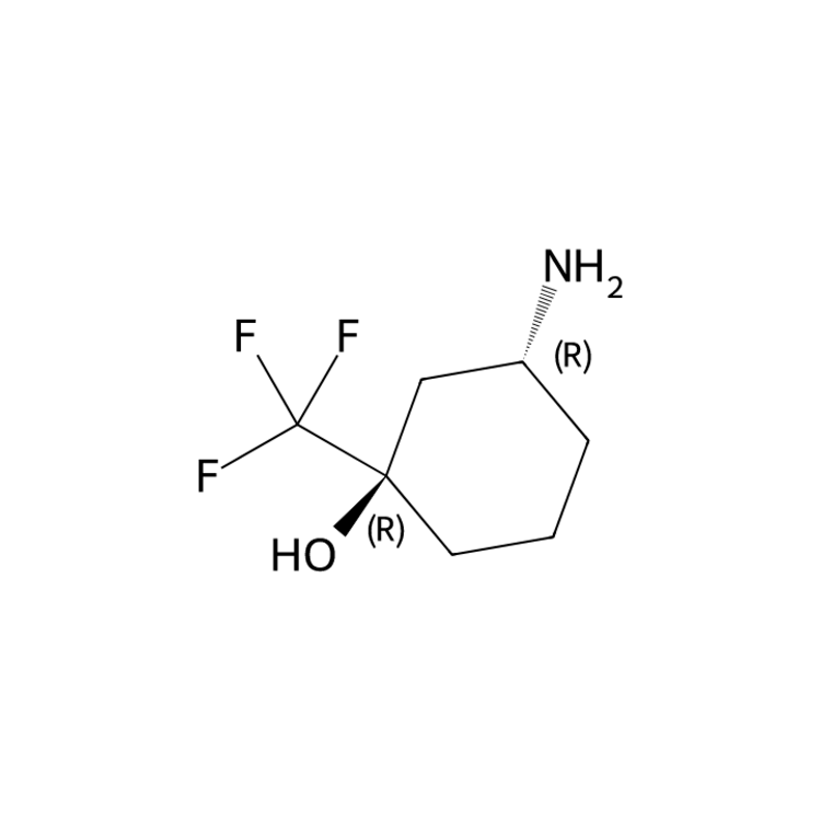 (1R,3R)-3-amino-1-(trifluoromethyl)cyclohexanol
