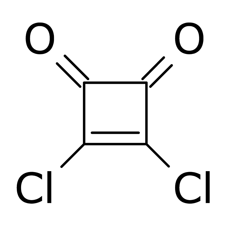 Structure of 2892-63-9 | 3,4-Dichlorocyclobutene-1,2-dione