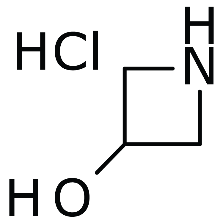 Structure of 18621-18-6 | 3-Hydroxyazetidine hydrochloride