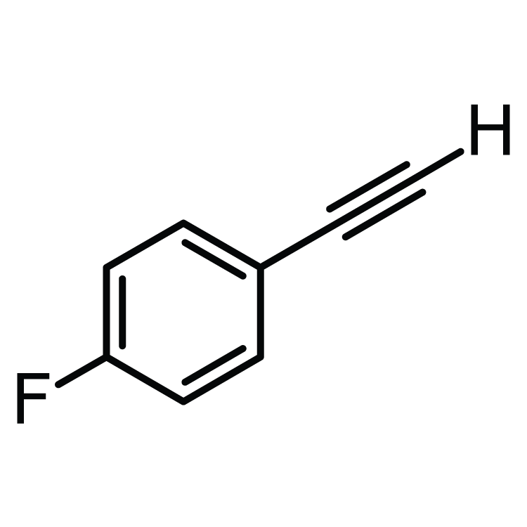 Structure of 766-98-3 | 4-Fluorophenylacetylene