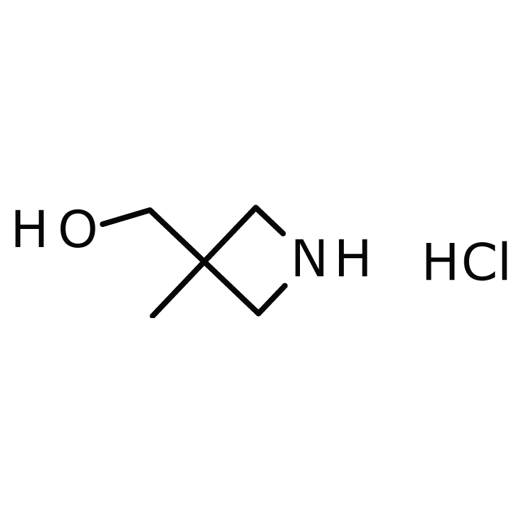 Structure of 1458653-12-7 | (3-Methylazetidin-3-yl)methanol hydrochloride