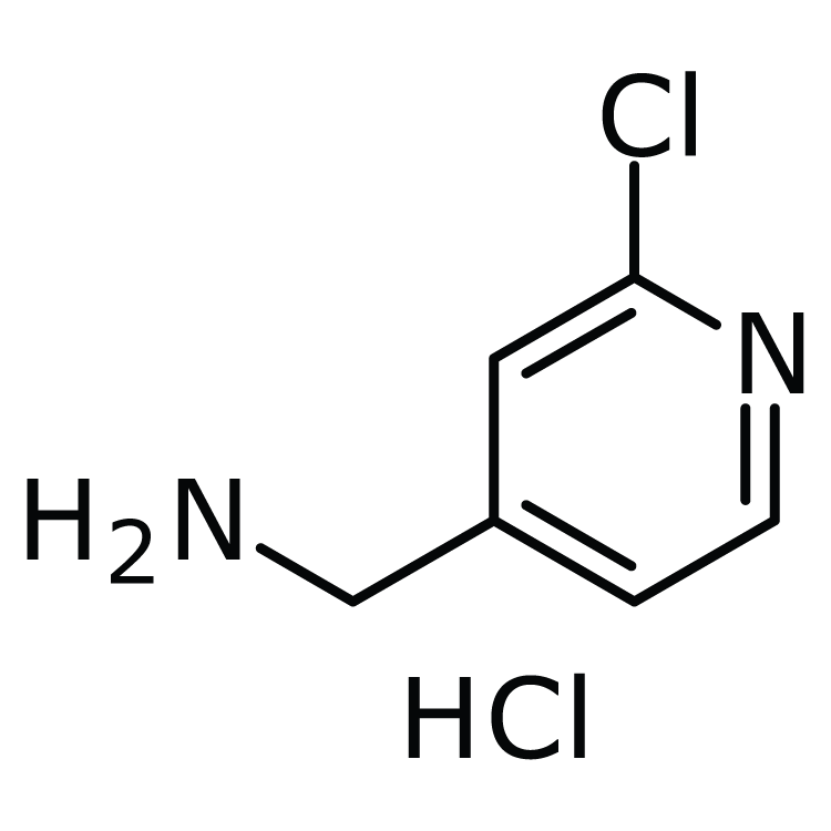 Structure of 916210-98-5 | (2-chloropyridin-4-yl)methanamine hydrochloride