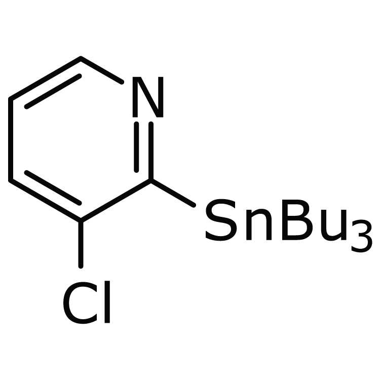 Structure of 206357-78-0 | 3-Chloro-2-(tributylstannyl)pyridine