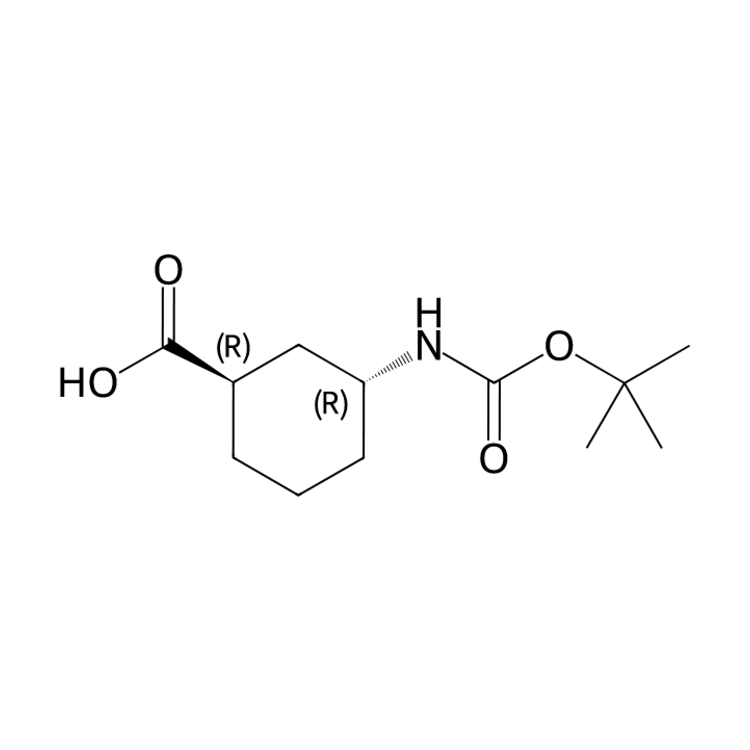 (1R,3R)-3-(tert-butoxycarbonylamino)cyclohexanecarboxylic acid