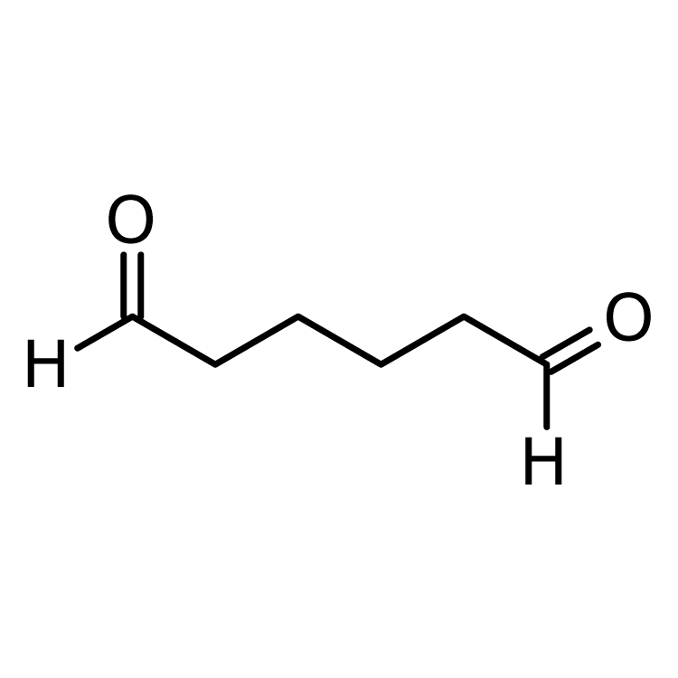 Structure of 1072-21-5 | Adipaldehyde 1M solution in water