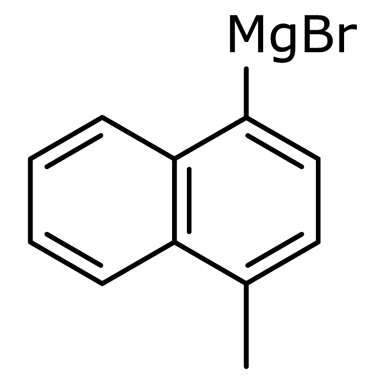 4-Methyl-1-naphthylmagnesium bromide, 0.25 M in THF