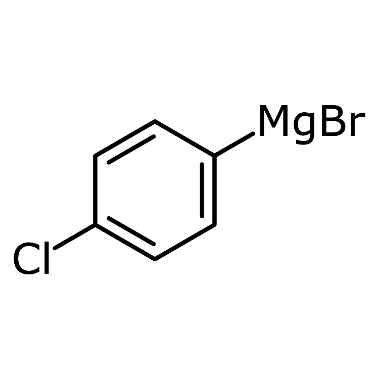 Structure of 873-77-8 | 4-Chlorophenylmagnesium bromide, 1.0 M in THF