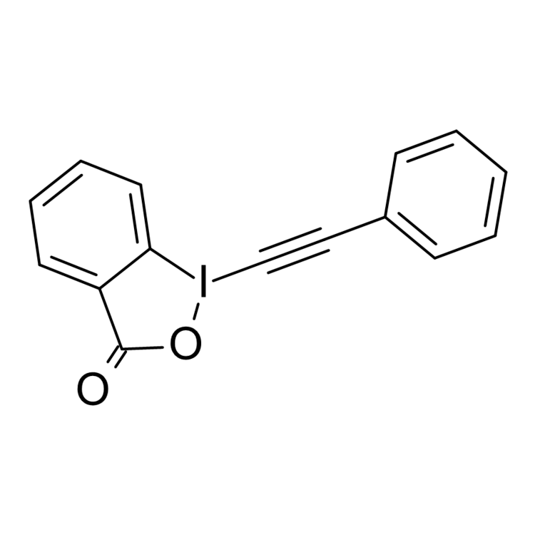 Structure of 181934-31-6 | 1-(2-Phenylethynyl)-1,2-benziodoxol-3(1H)-one