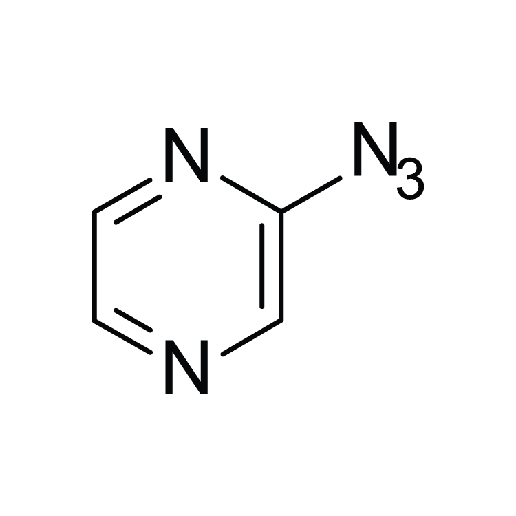Structure of 30466-91-2 | 2-Azidopyrazine